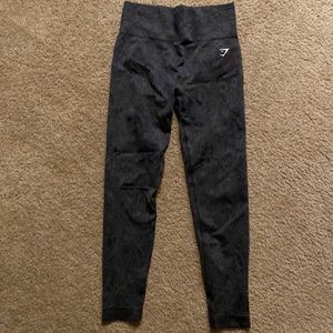 Gymshark black butterfly leggings